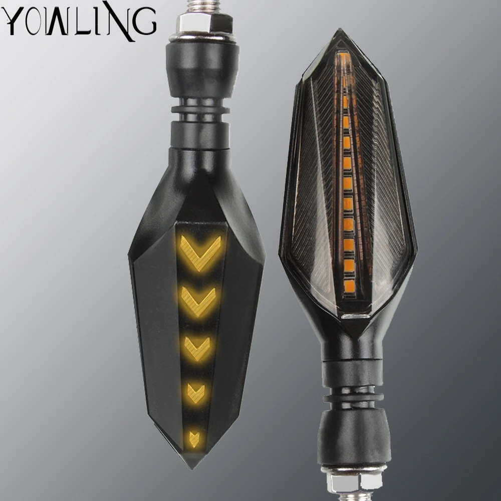 Светодиодный индикатор сигнала поворота мотоцикла мигалка указатель янтарного