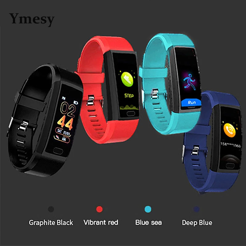 

Ymesy New M5 Sports Pedometer, Sleep Monitoring Heart Rate And Blood Pressure Monitoring Call Reminder Multi-function Bracelet