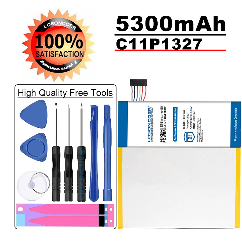 

LOSONCOER C11P1327 Battery 5300mAh For Asus Fonepad 7 FE170CG ME170C FE170 Fonepad7 K017 K012 MeMo Pad 7 ME170CX ME170