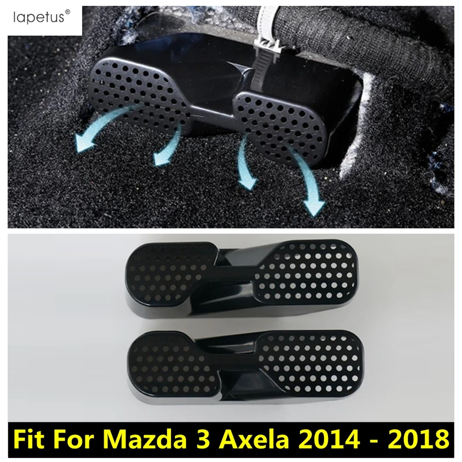 

Accessories For Mazda 3 Axela 2014 - 2018 Seat Under Air Conditioning AC Vent Outlet Dust Plug Protector Molding Cover Kit Trim