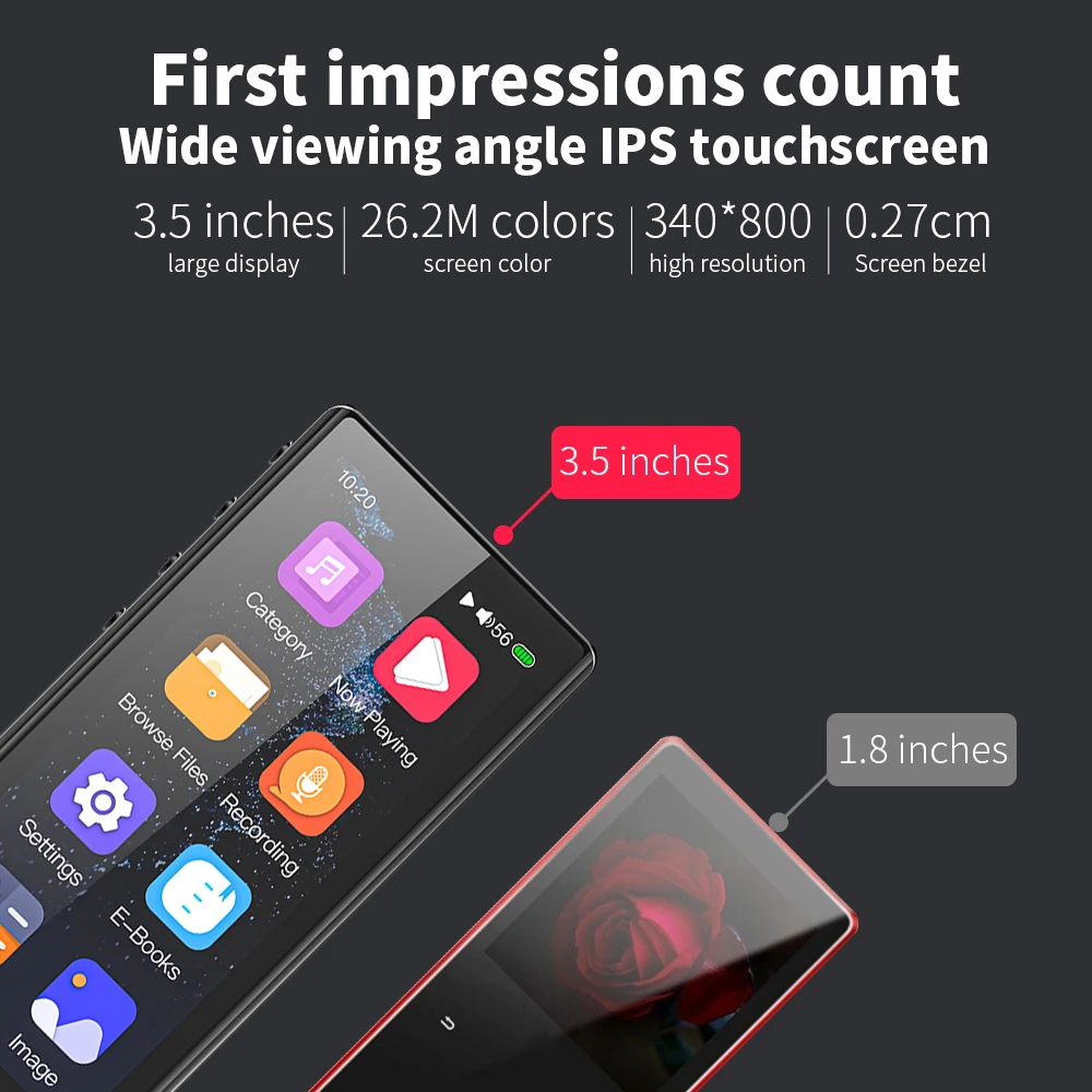 Портативный mp3 плеер FiiO M3 Pro музыкальный с полным сенсорным экраном ЦАП USB без