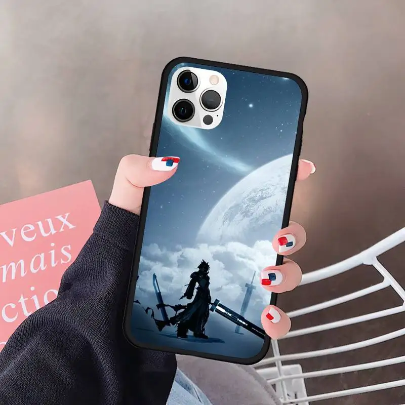 

Final Fantasy IX Advent Children Phone Case For Iphone 5 5S SE 6 6s 7 8 plus X Xr XS 11 12 Mini Pro Max Cover Fundas Coque