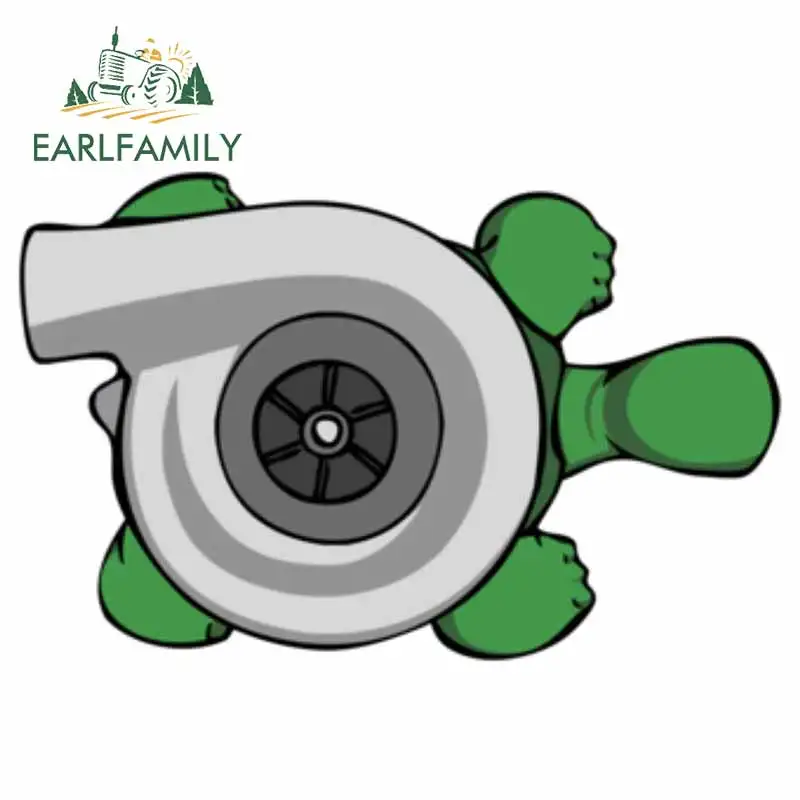 

Виниловая наклейка EARLFAMILY для черепахи, 13 см х 8,5 см