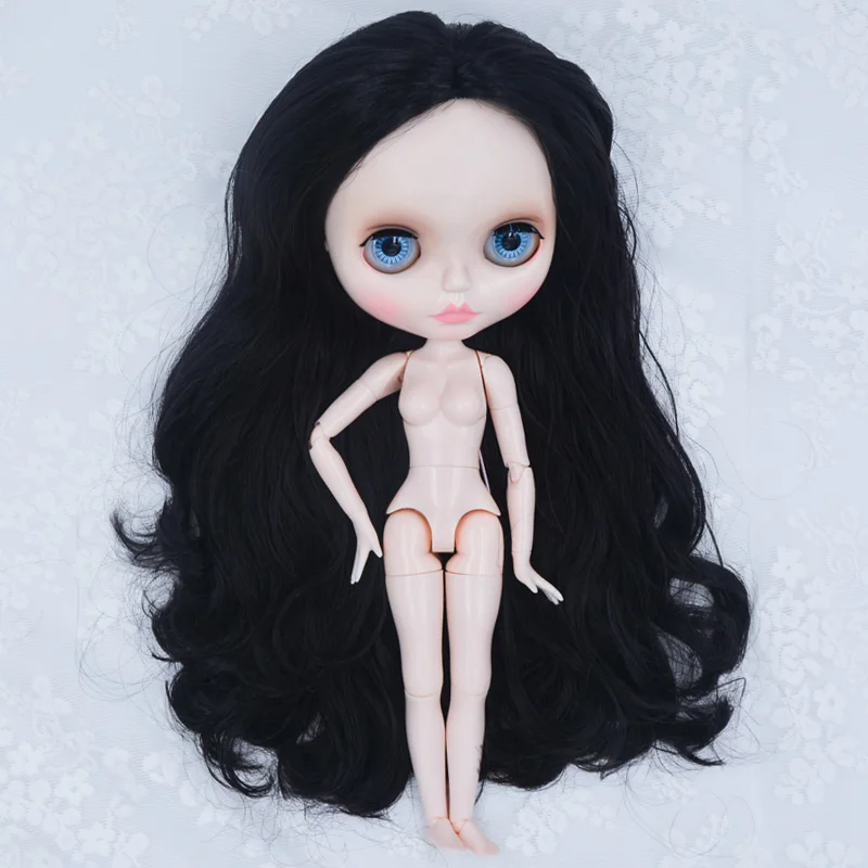 YM19 Neo Blyth кукла NBL Заказная блестящее лицо, 1/6 BJD шарнирная кукла Ob24 кукла Blyth для девочки, игрушки для детей YM01 - Цвет: YM19