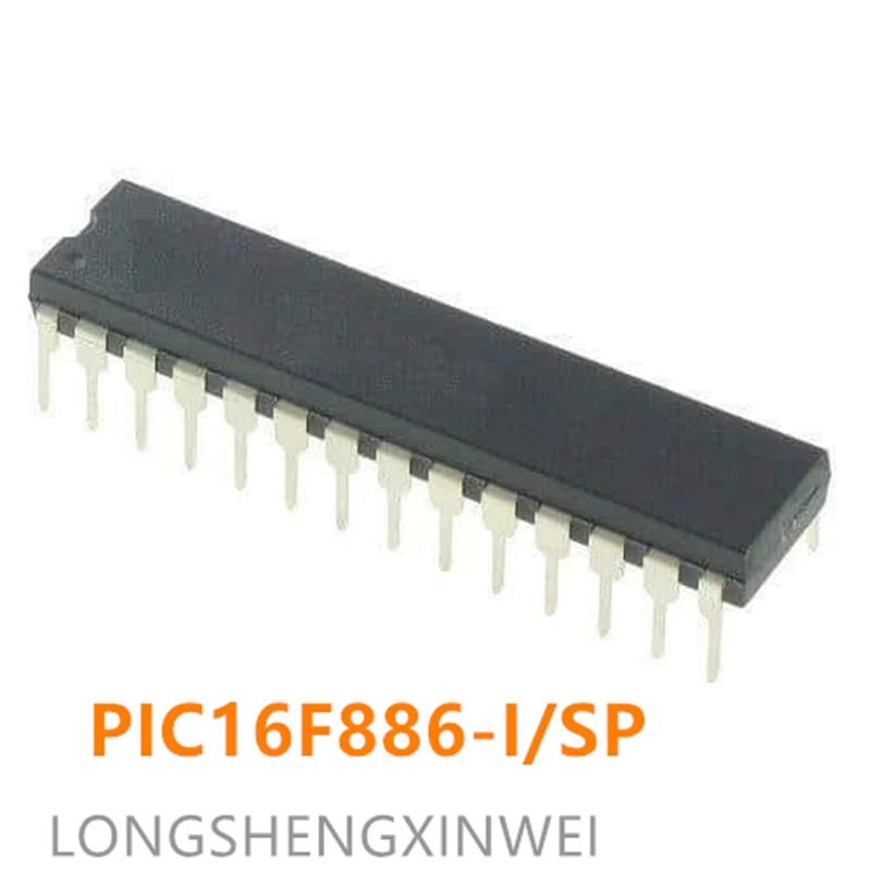 

1 шт. новая Оригинальная фотография/SP PIC16F886 прямая розетка DIP-28 SCM 8 Bit микроконтроллер