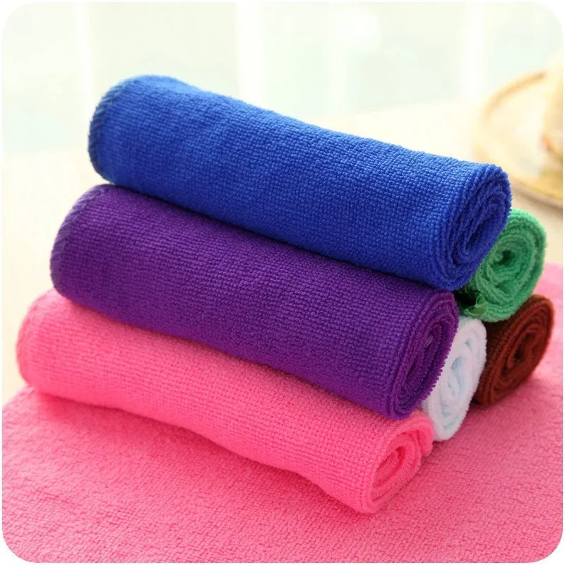 Бытовое кухонное бамбуковое косметическое полотенце для мытья посуды