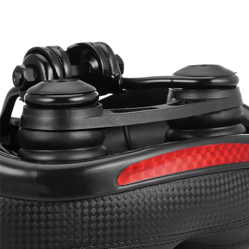 Горный велосипед седло Велоспорт большой широкий сиденье красный и черный