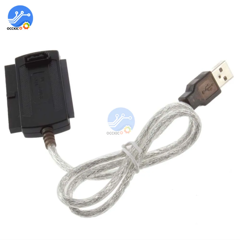 USB 2,0 к IDE адаптер SATA конвертер кабель для 2,5 3,5 жесткого диска HDD конвертер Кабельный разъем