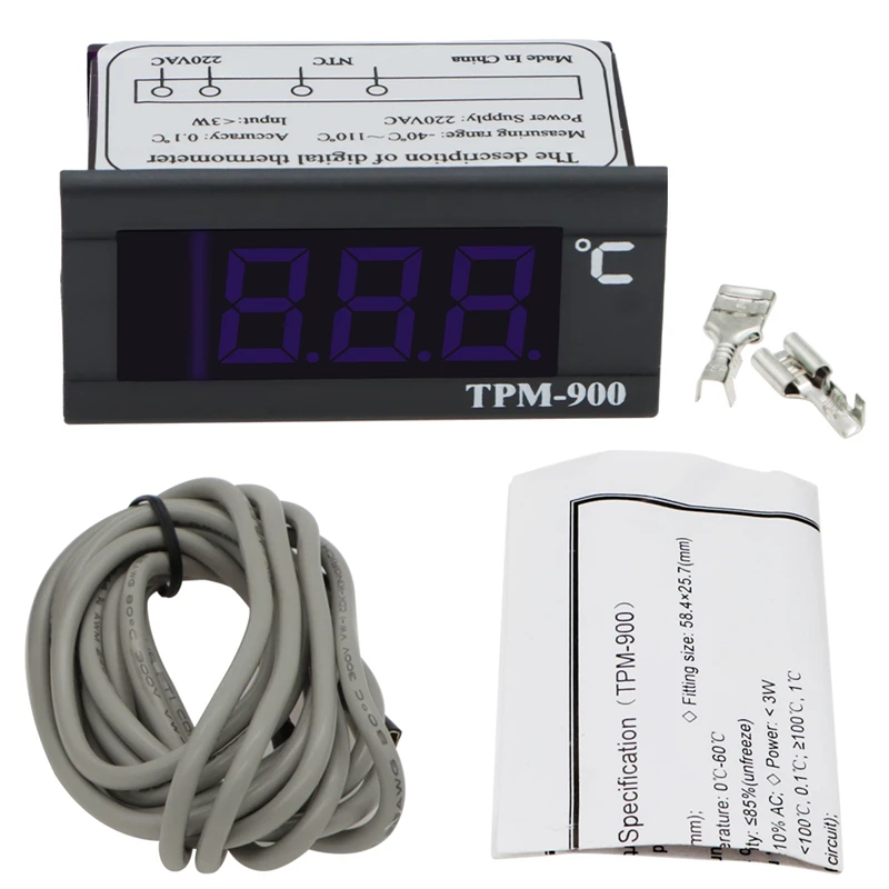 Цифровой измеритель температуры TPM-900