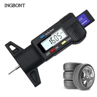 ingbont auto wear detection measuring tool caliper thickness gauges tread brake pad shoe tire digital car tyre depth gauge meter