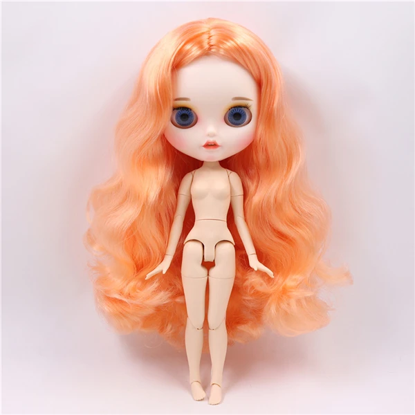 ICY factory blyth doll 1/6 BJD кукла стильный изысканный макияж тела маленький рот смайлик подарок для девочек Специальная цена - Цвет: like a picture