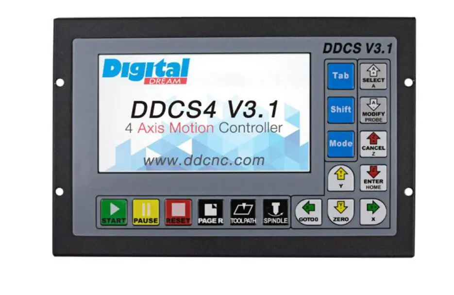 Автономный контроллер DDCSV3.1 3-осевой 4-осевой 500 кГц для сверлильного фрезерного