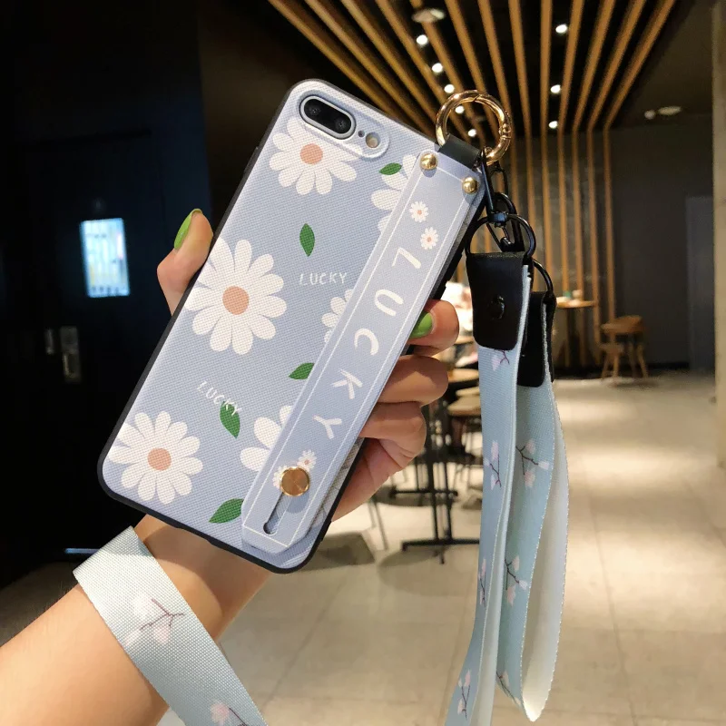 Чехол на запястье для Xiao mi Red mi Note 5 6 Pro 5 Plus mi A2 Lite 5X 6X A1 mi 8 mi 9 SE CC9 CC9E S2 Y2 чехол с держателем