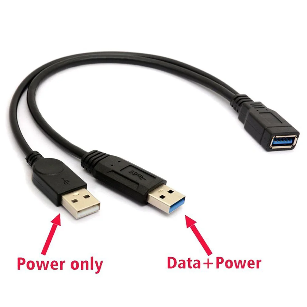 Сплиттер-удлинитель внешний 30 см USB 3 0 2 5 дюйма | Компьютеры и офис