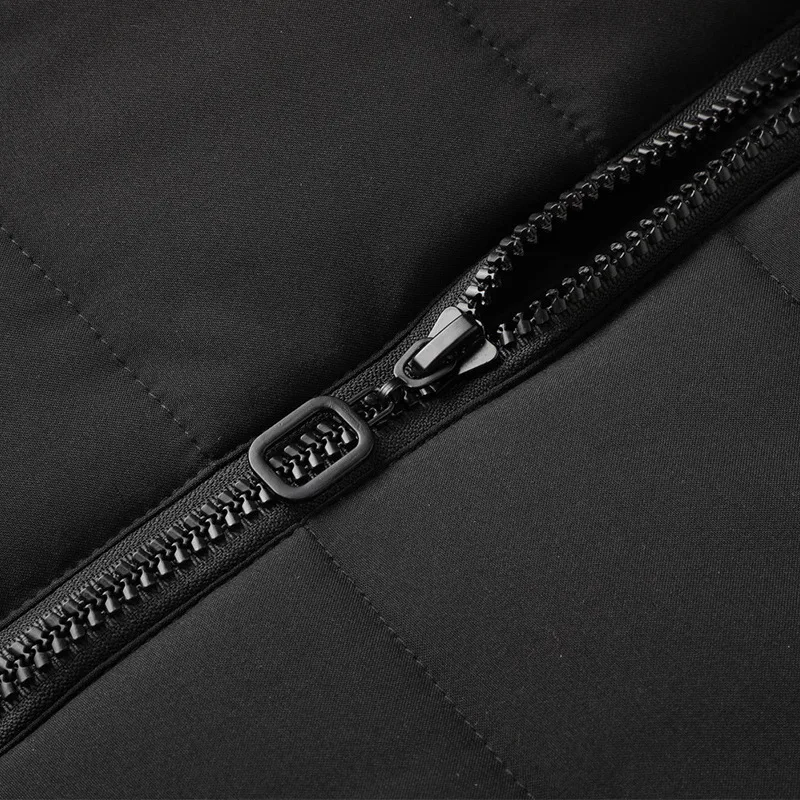 

2019 Autumn Winter New Casual Big Fur Collar Winter Coat Men