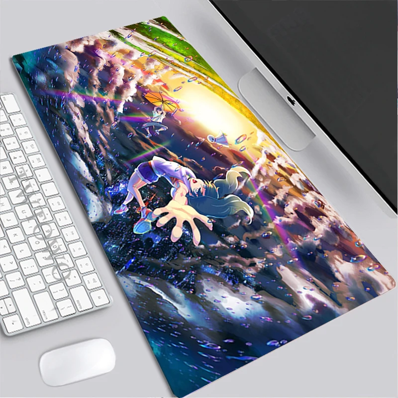 

Mouse Pad Gamer Computer MousePads Weathering with You Gamer Natural Rubber Laptop Anti-slip Desktop Mouse Pad