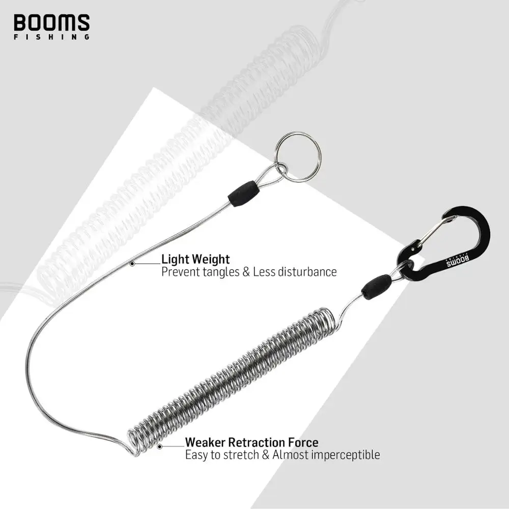 Boms Fishing T01 рыболовные спиральные шнурки со стержнем Tie Beltb для гребли веревки с