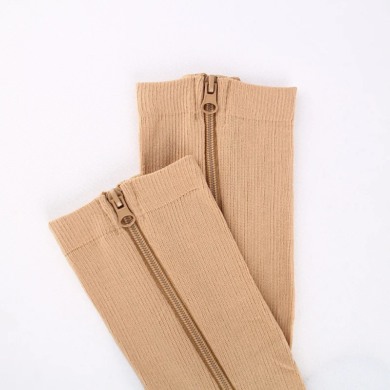 Zipper Compression Socks Sports 5 Pairs Per Set Zipper Socks Compression Socks Pressure Socks Vein Elastic Socks