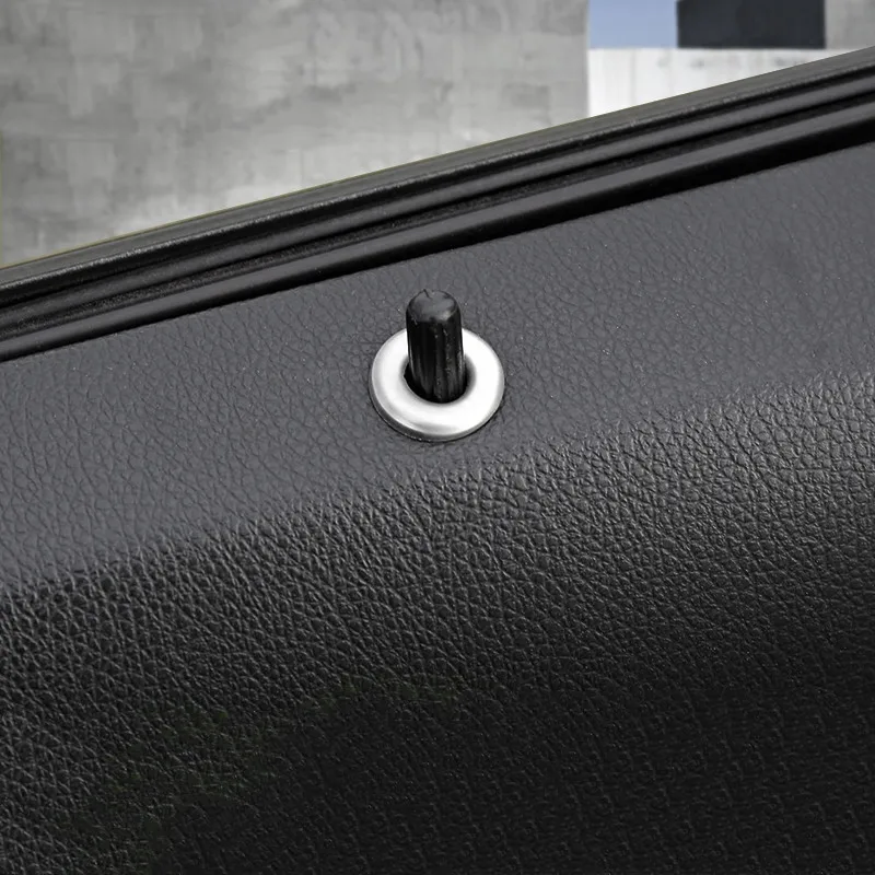 Автомобильный Стайлинг дверной замок Кольцо Украшение Наклейка отделка для Mercedes