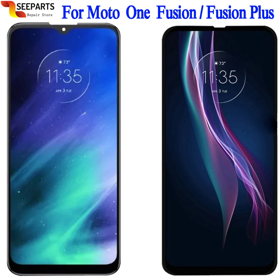 ЖК-дисплей для Motorola Moto One Fusion сенсорный экран с дигитайзером в сборе + оригинал |