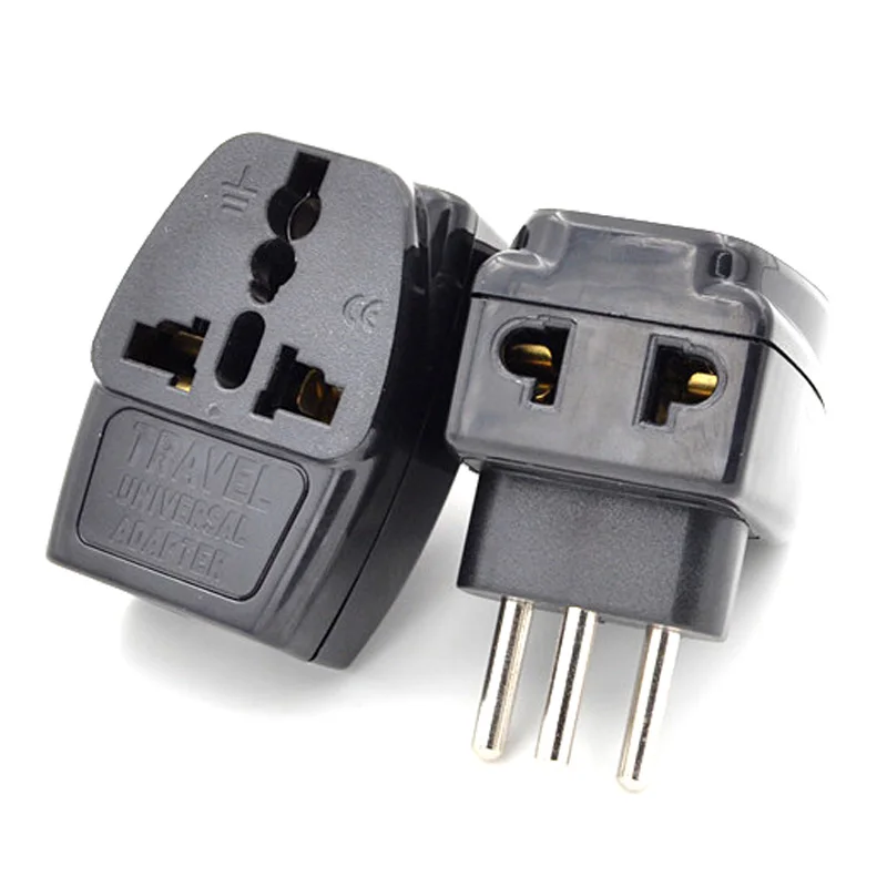 Универсальный переходник для розетки питания 10 А 2 в 1 подходит путешествий из