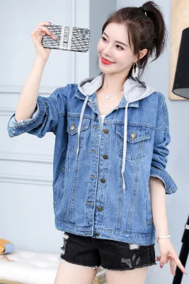 Женская ВИНТАЖНАЯ ДЖИНСОВАЯ КУРТКА ZQLZ размера плюс 4XL новинка 2020 Повседневная Свободная джинсовая куртка с