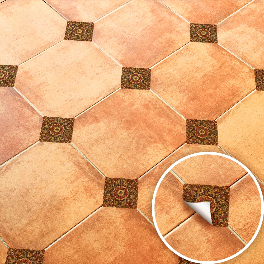 Самоклеящаяся диагональная напольная наклейки на швы Мраморная наклейка в стиле