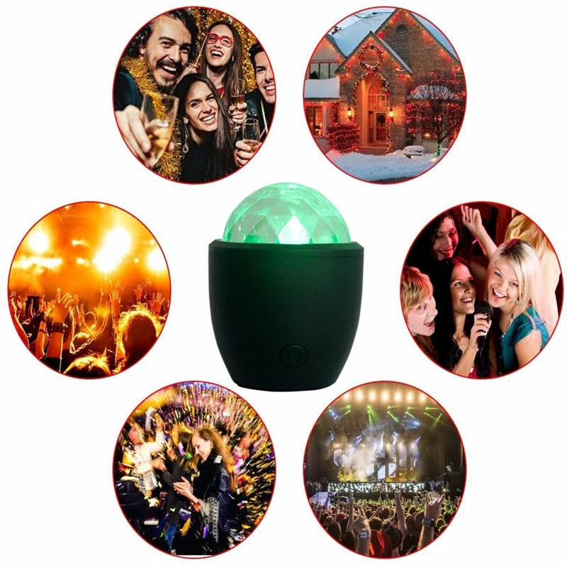 Светодиодный сценический светильник диско-шар с волшебными эффектами