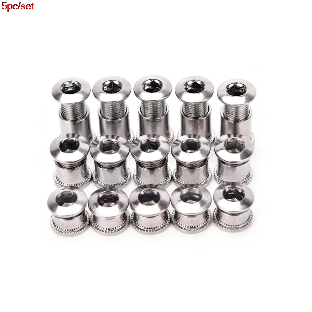 5 шт. кривошипы из нержавеющей стали|Шатун и передняя звездочка велосипеда| |