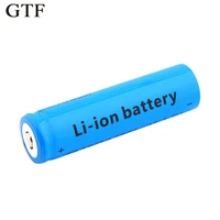 lithium battery gtf 1 piece 18650 mah 3800 v terminal battery charge flashlight mobile energy rechargeable battery