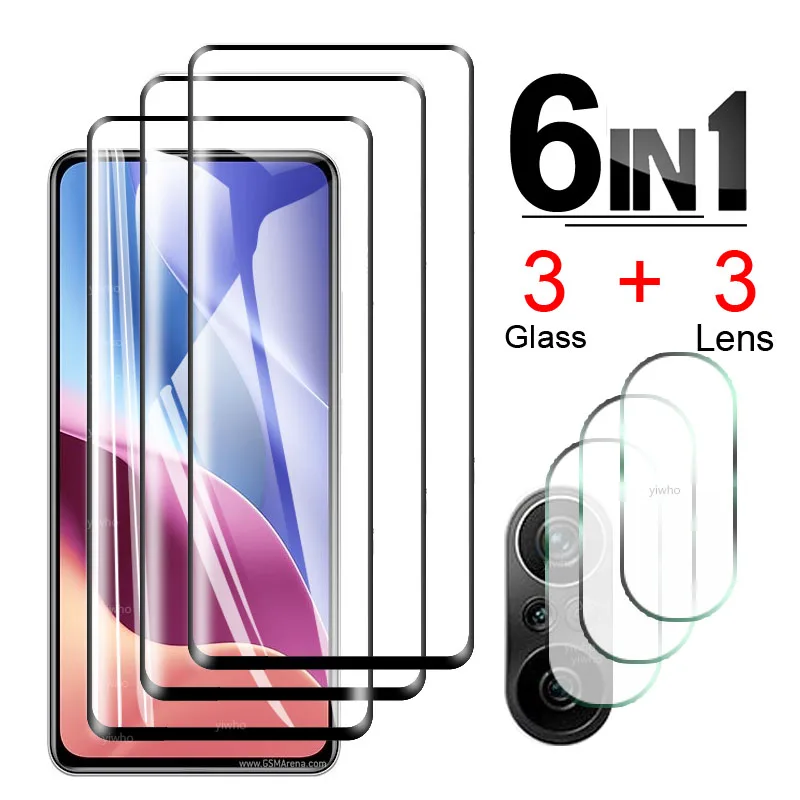 Закаленное стекло для Xiaomi Poco X3 NFC M3 F3 Защитная пленка объектива камеры защита