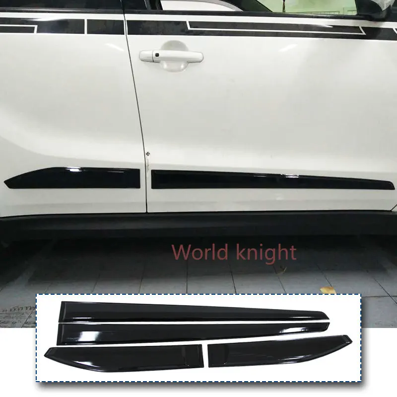 for vitara door bumper strip ABS Material prevent collisions decorate 2016 2017 2018 2019 2020 car Accessories | Автомобили и