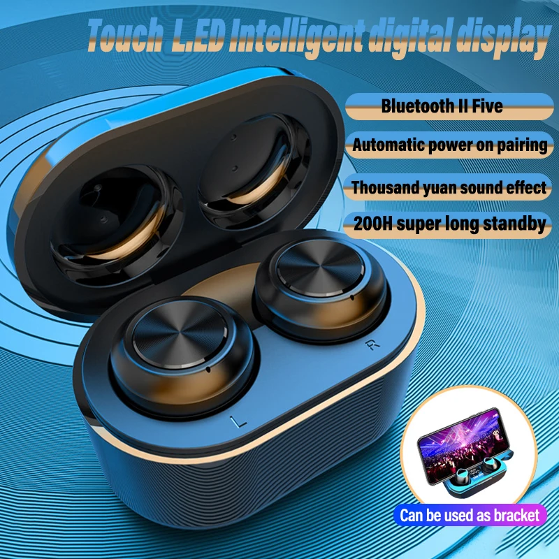 Беспроводные наушники tws In ear Mini bluetooth водонепроницаемые с шумоподавлением HD