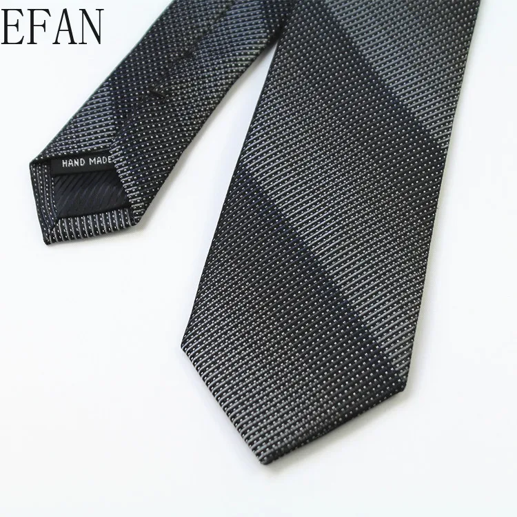 Галстук ЖАККАРДОВЫЙ мужской бабочка 6 см в черную полоску деловой/свадебный