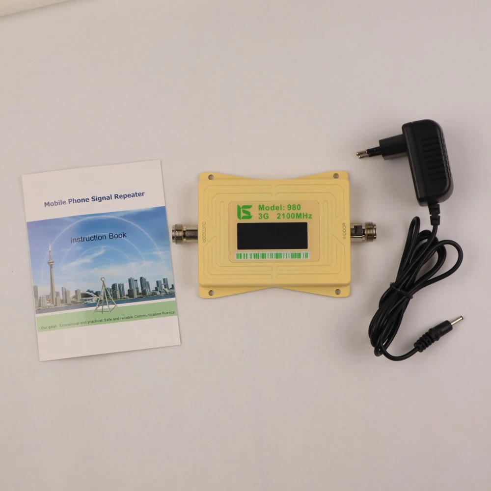 

ZQTMAX 3g repeater 2100mhz Cell Phones Signal Booster UMTS cellular signal amplifier B1 HSPA WCDMA