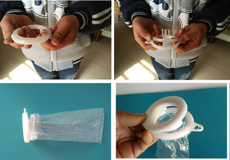 Одноразовая сумка для анального отверстия противоклеевая 1 ремень anorectal + 2 кольца