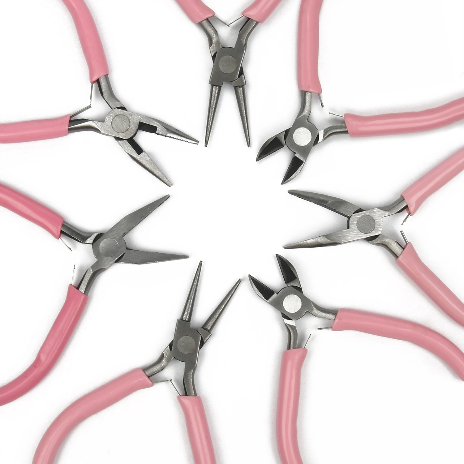 

Плоскогубцы для резки проводов розовые многофункциональные ручные инструменты плоскогубцы для ювелирных изделий подходят для ремонта бис...