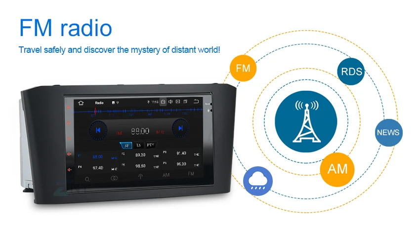 " ips Android 9,0 Авто gps радио для Avensis T25 2003 2004 2005 2006 2007 2008 аудио видео wi-fi-мультимедиа навигации TDA7850