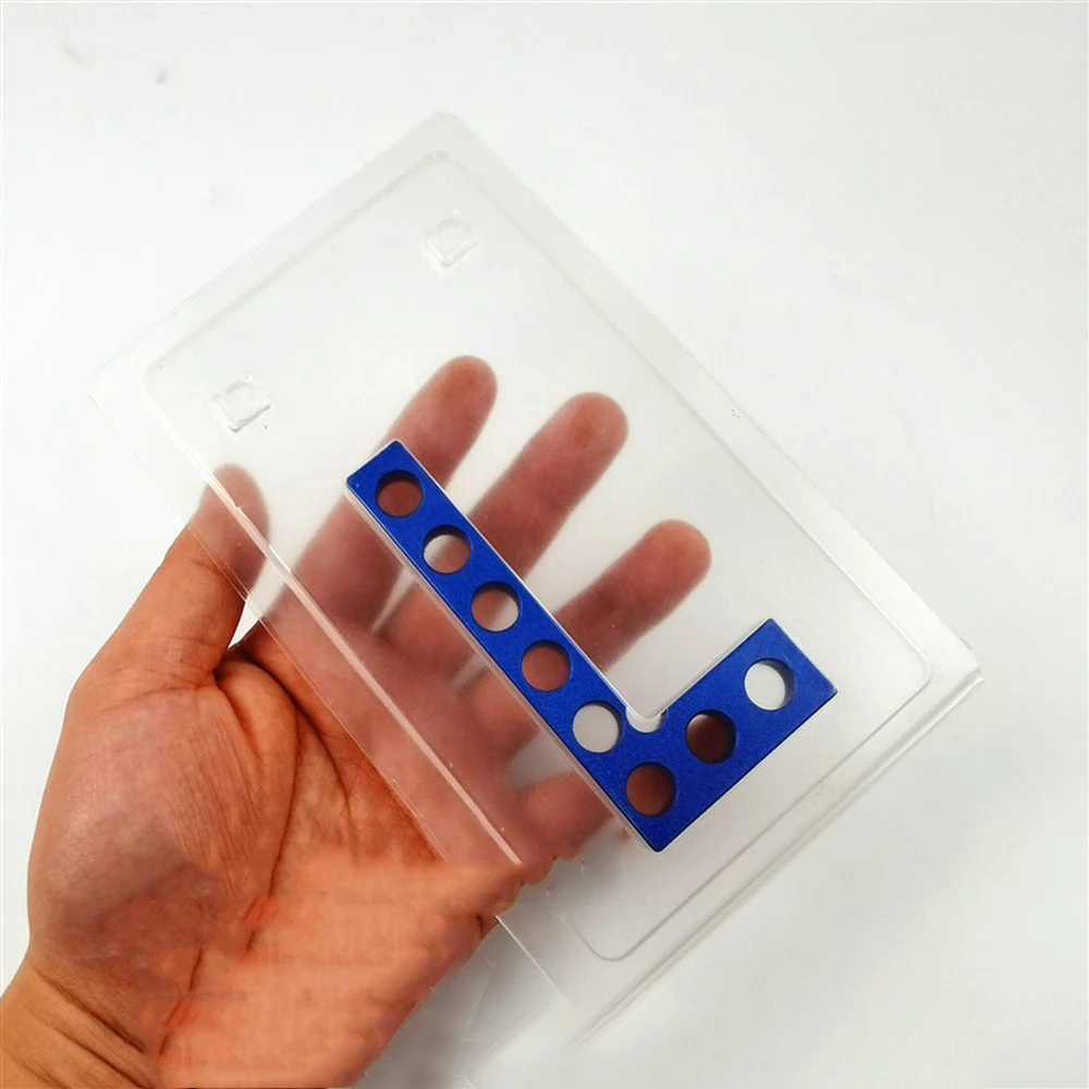 

90 Degree L-Shaped Auxiliary Fixture Splicing Board Aluminium Alloy Positioning Square Carpenter's Square Ruler Woodworking Tool