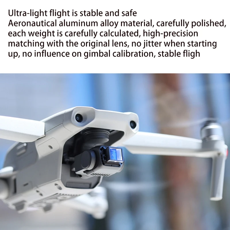 

Drone Widescreen Movie Lens High Definition Wide Angle Camera Lens Fisheye Lens Compatible with Mavic Air 2 Accessories