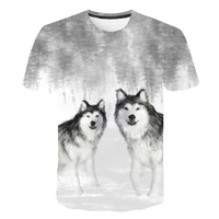 men wolf series 3d print t shirt xxs 6xl plus size summer new o neck short sleeve 2020 fashion men casual tops tee