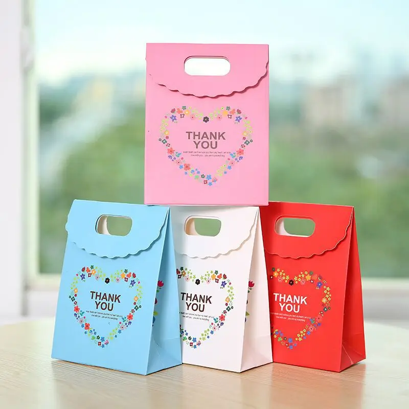 10pcs Kraft Paper Bags Popcorn Bag Candy Box Christmas Goodie Gift christmas Packaging Sweets | Дом и сад