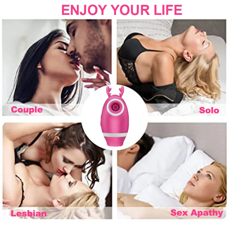 3 в 1 лижущий язык вибратор соска точка G присоска Женская мастурбация