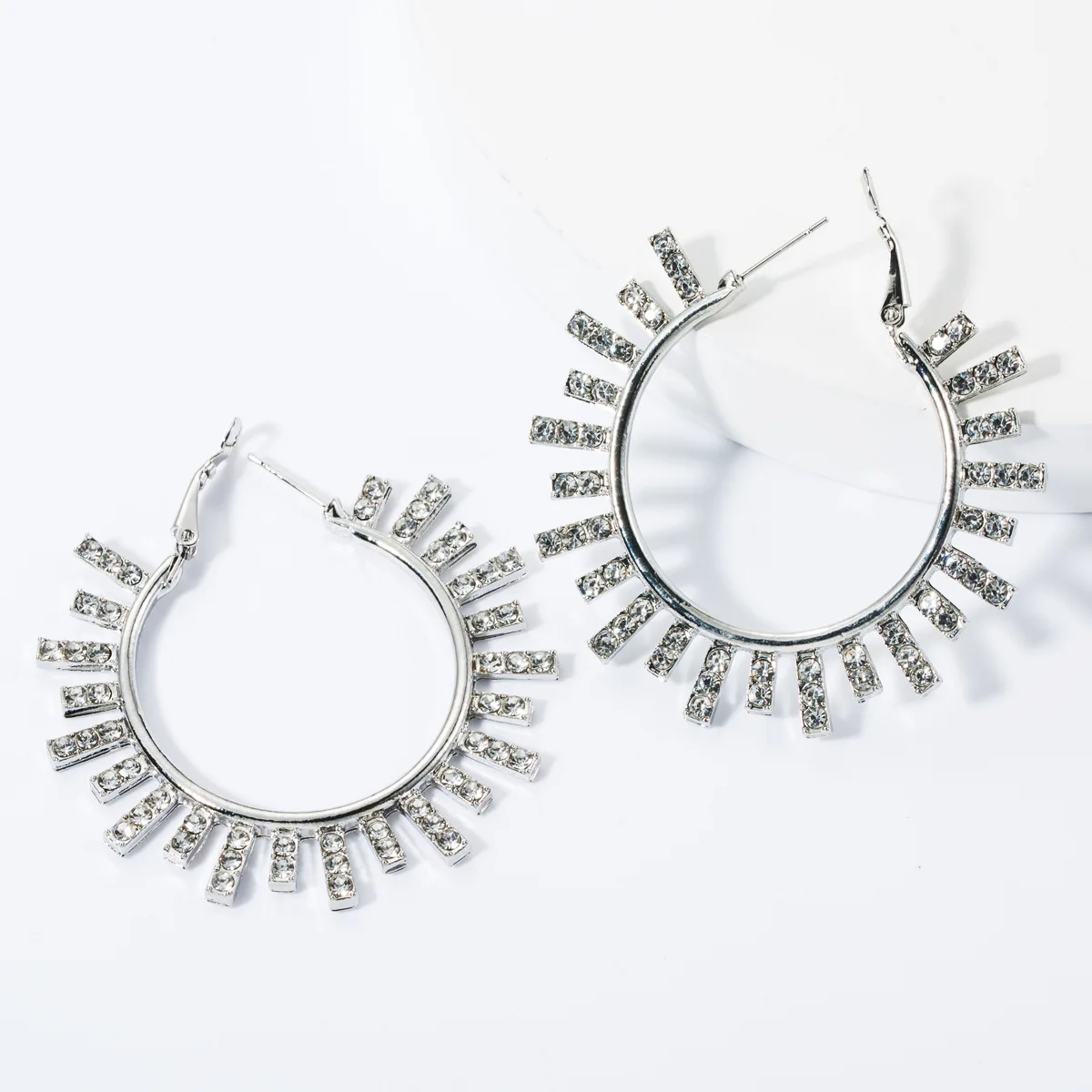 Новый дизайн модный очаровательный австрийский хрусталь серьги кольца