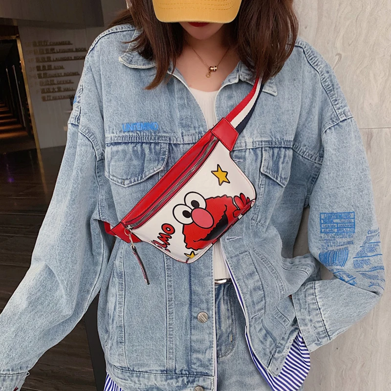 Голографические поясные сумки для женщин милые забавные дамские сумочки на