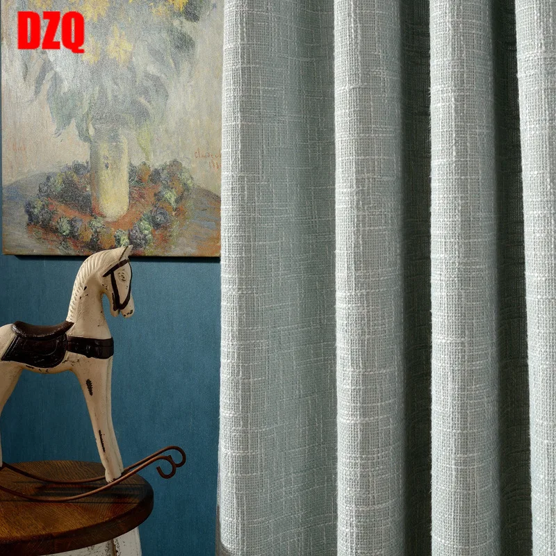 

Curtains for Living Room Bedroom Curtains Modern Minimalist European Curtains Solid Color Curtains Put Burlap Curtains