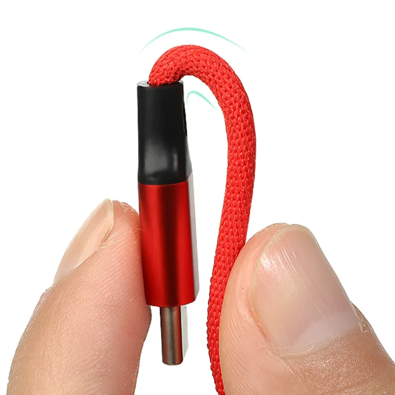 Кабель для передачи данных подходит iphone mini usb Android type-c1.2M плетеный кабель быстрой
