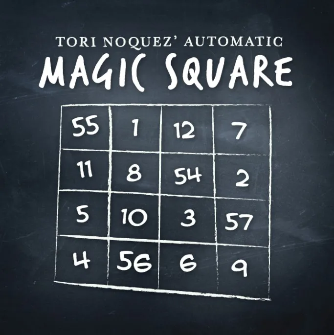 

Automatic Magic Square Presented By Tori Noquez magic tricks