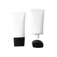 150ml travel makeup squeeze sub bottling empty white soft tube refillable packaging containers beauty cream hose 30pcslot