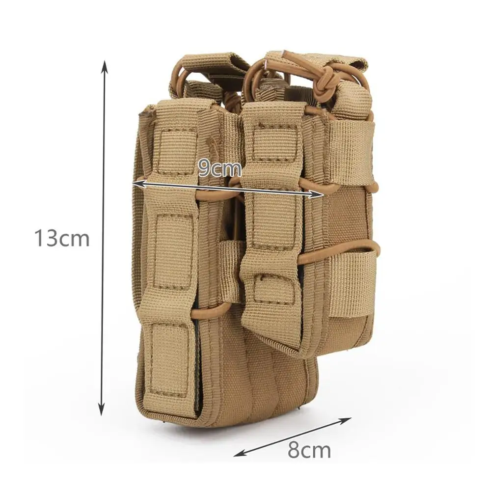 WoSporT Molle система двойной журнал сумка тактическая для АК винтовки Охотничьи